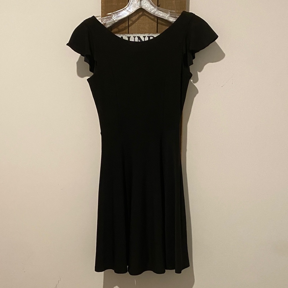 Un Deux Trois Classic Black Mini Dress